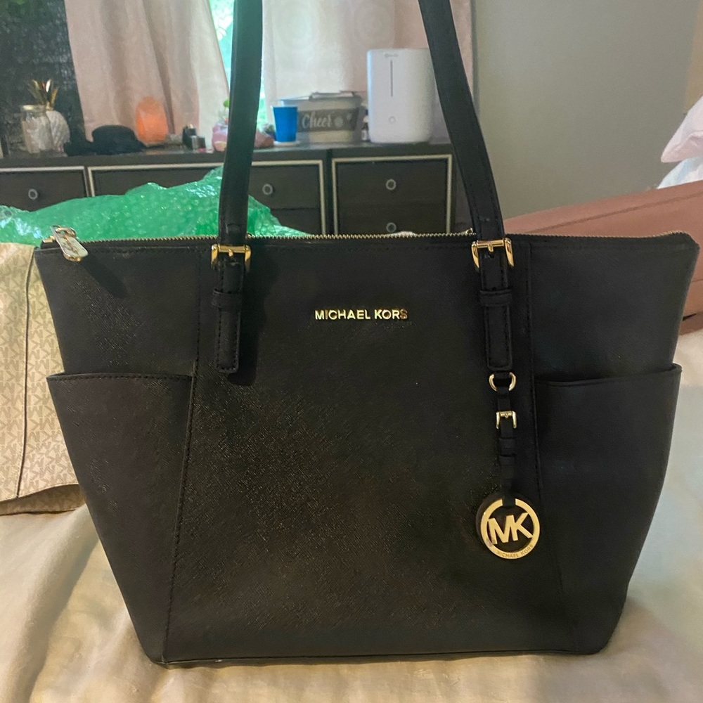 Black MK bag